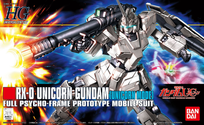 Bandai HGUC 1/144 #101 Rx-0 Unicorn Gundam (Unicorn Mode)