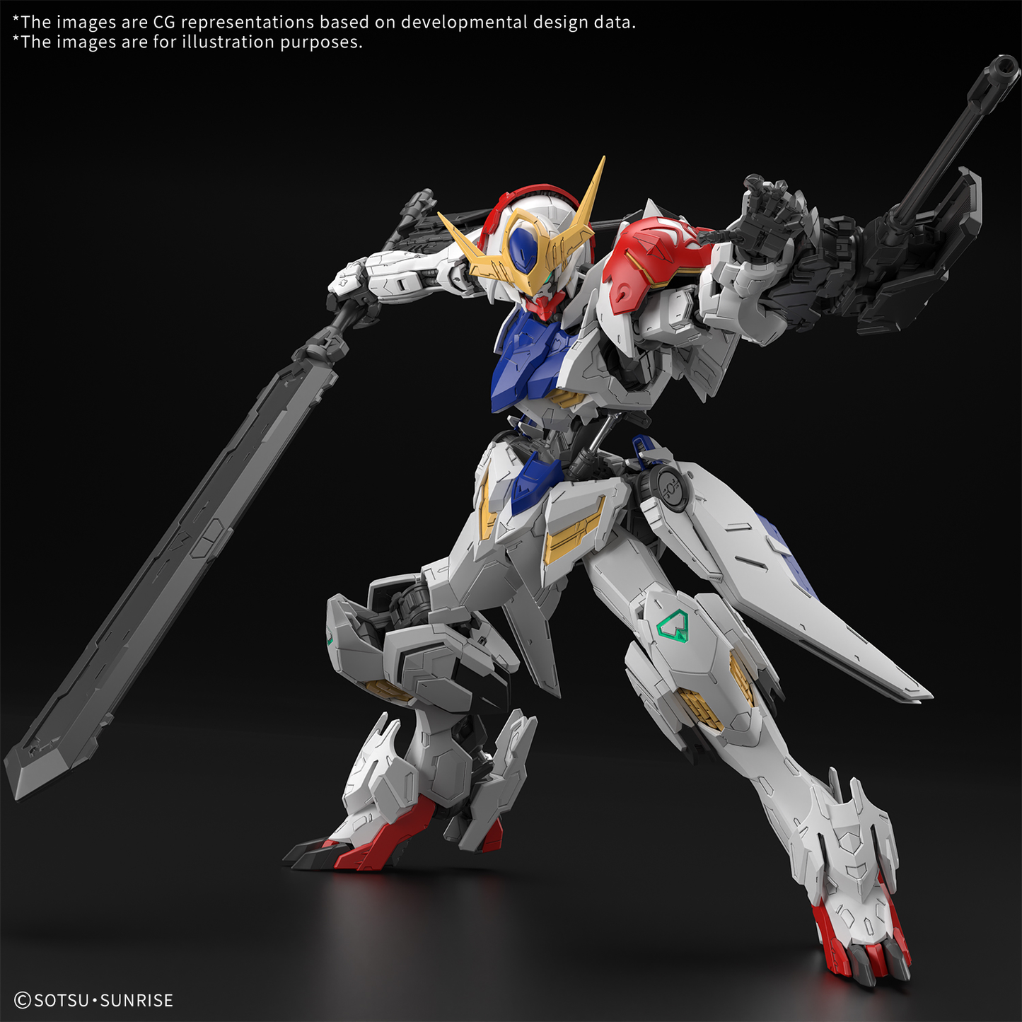 Bandai MG 1/100 Gundam Barbatos Lupus