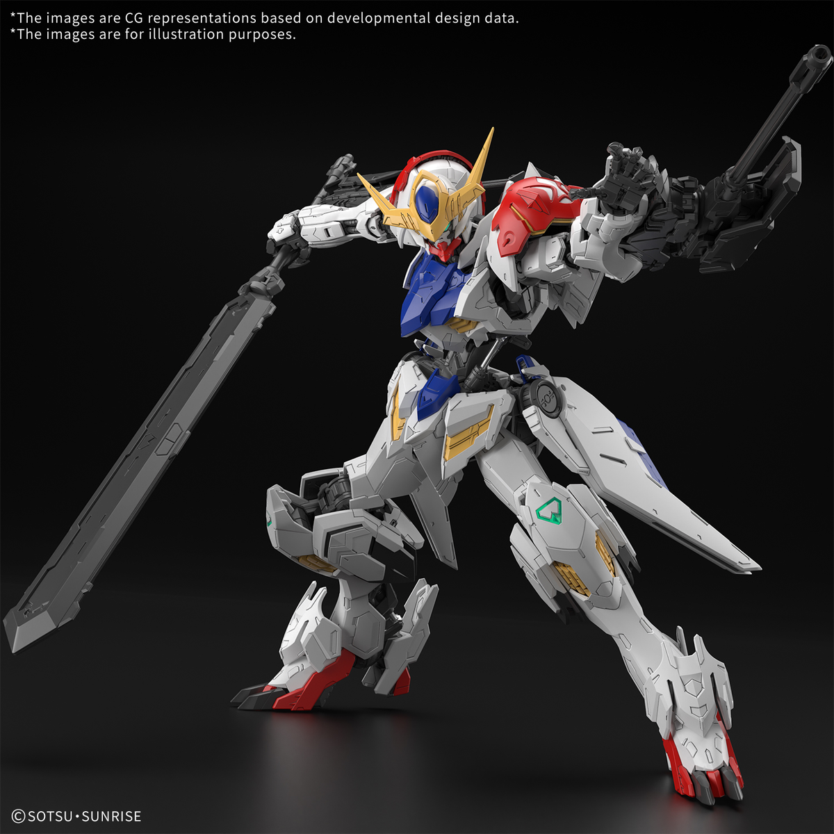 Bandai MG 1/100 Gundam Barbatos Lupus