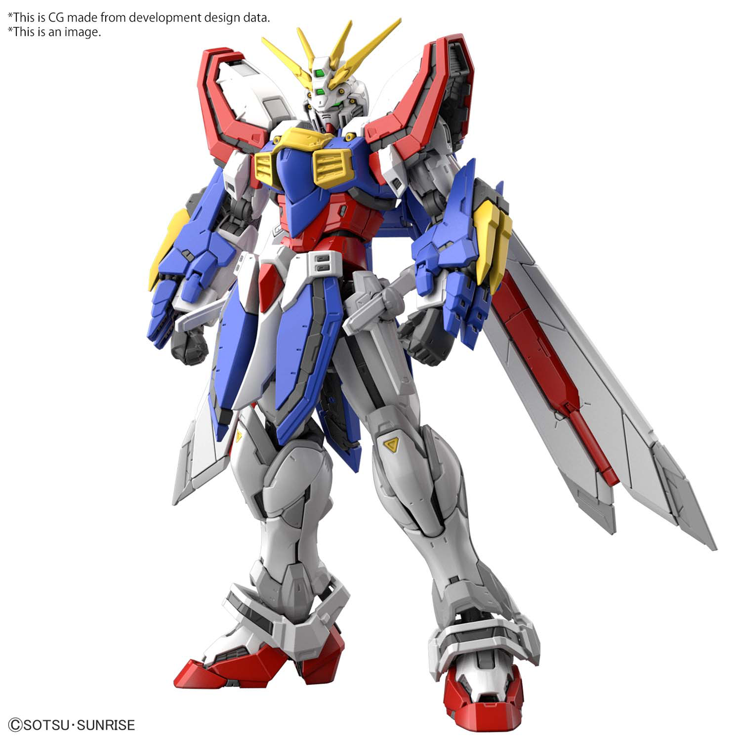 Bandai RG 1/144 #37 GF13-017NJII God Gundam (Burning Gundam)