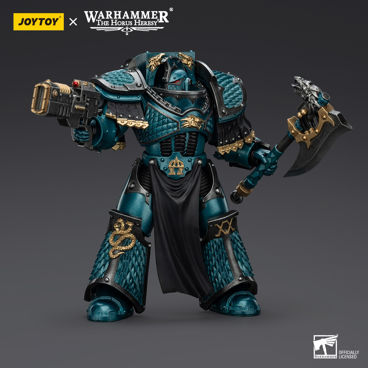 Alpha Legion Lernaean Terminator with Volkite Charger