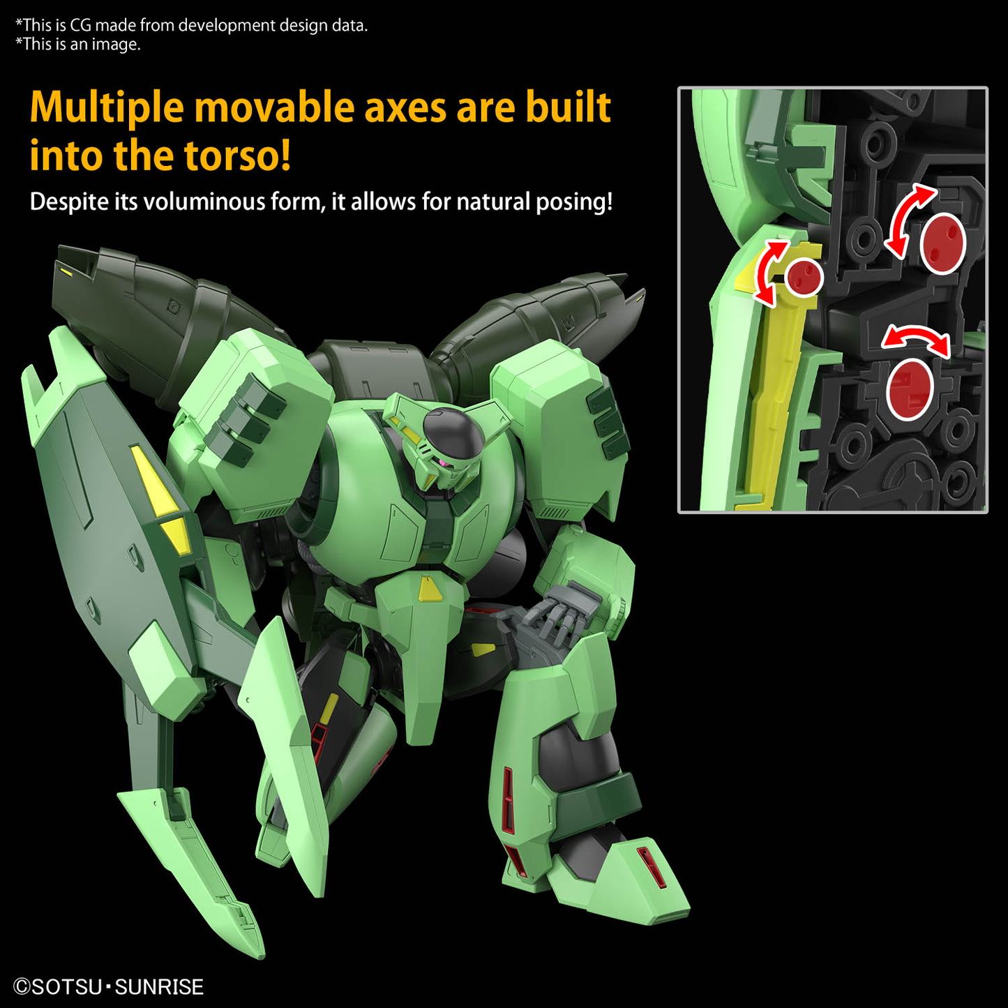 Bandai HG 1/144 Bolinoak-Sammahn