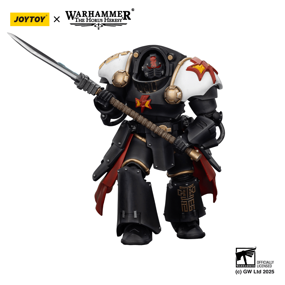 JoyToy White Scars Ebon Keshig Terminator 2 With Power Glaive