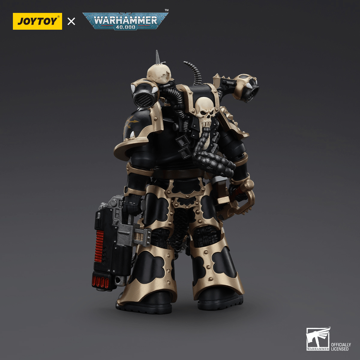 JoyToy Chaos Space Marines Black Legion Chosen With Combi-Melta And Chainsword