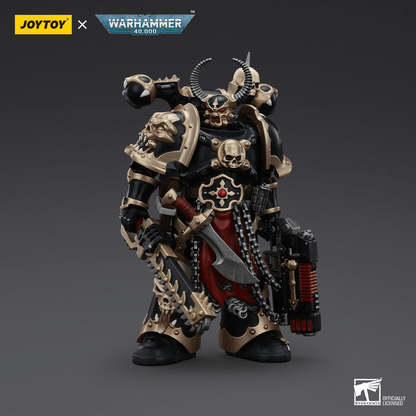 JoyToy Chaos Space Marines Black Legion Chosen With Combi-Melta And Chainsword