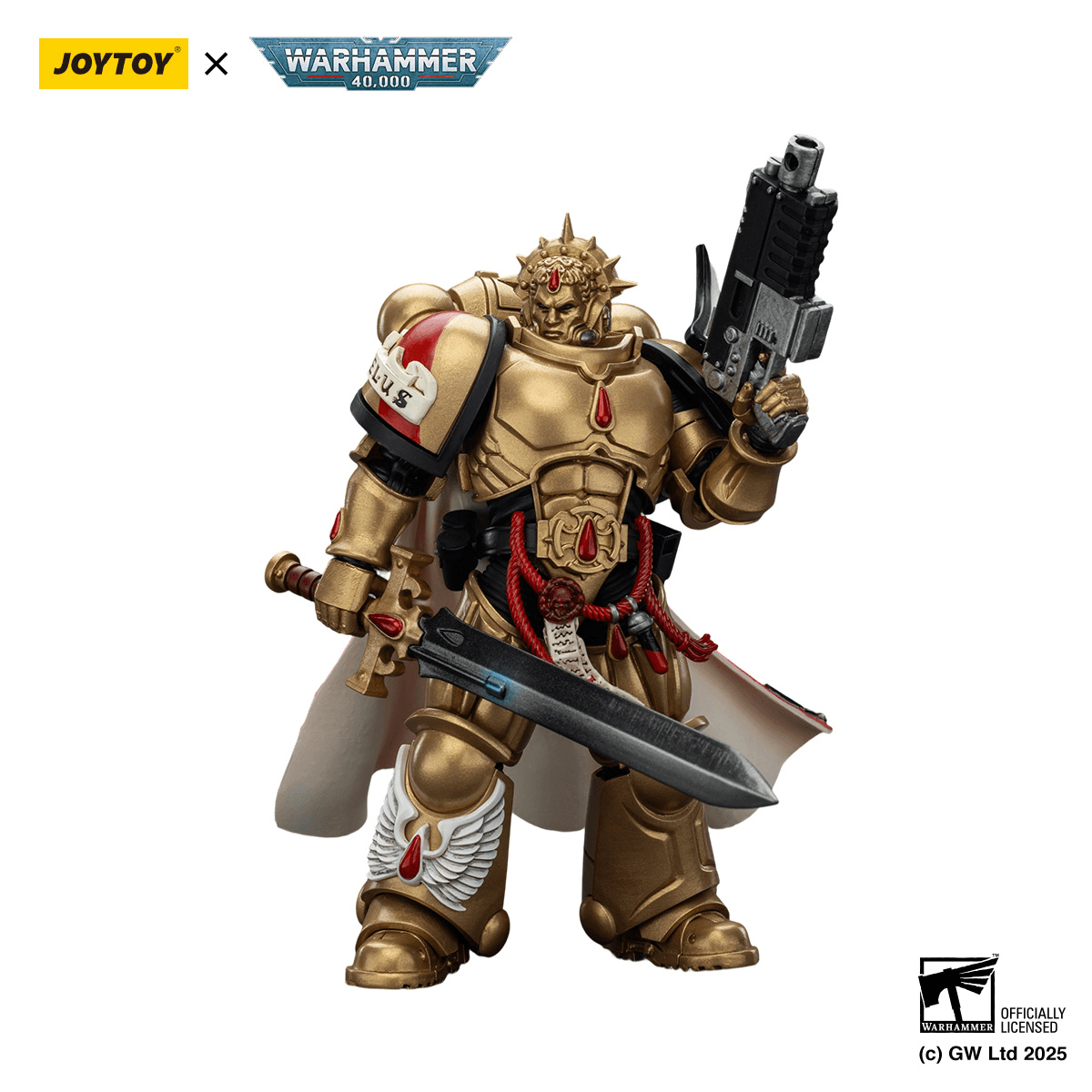 Blood Angels Captain with Heavy Bolt Pistol & Power Sword