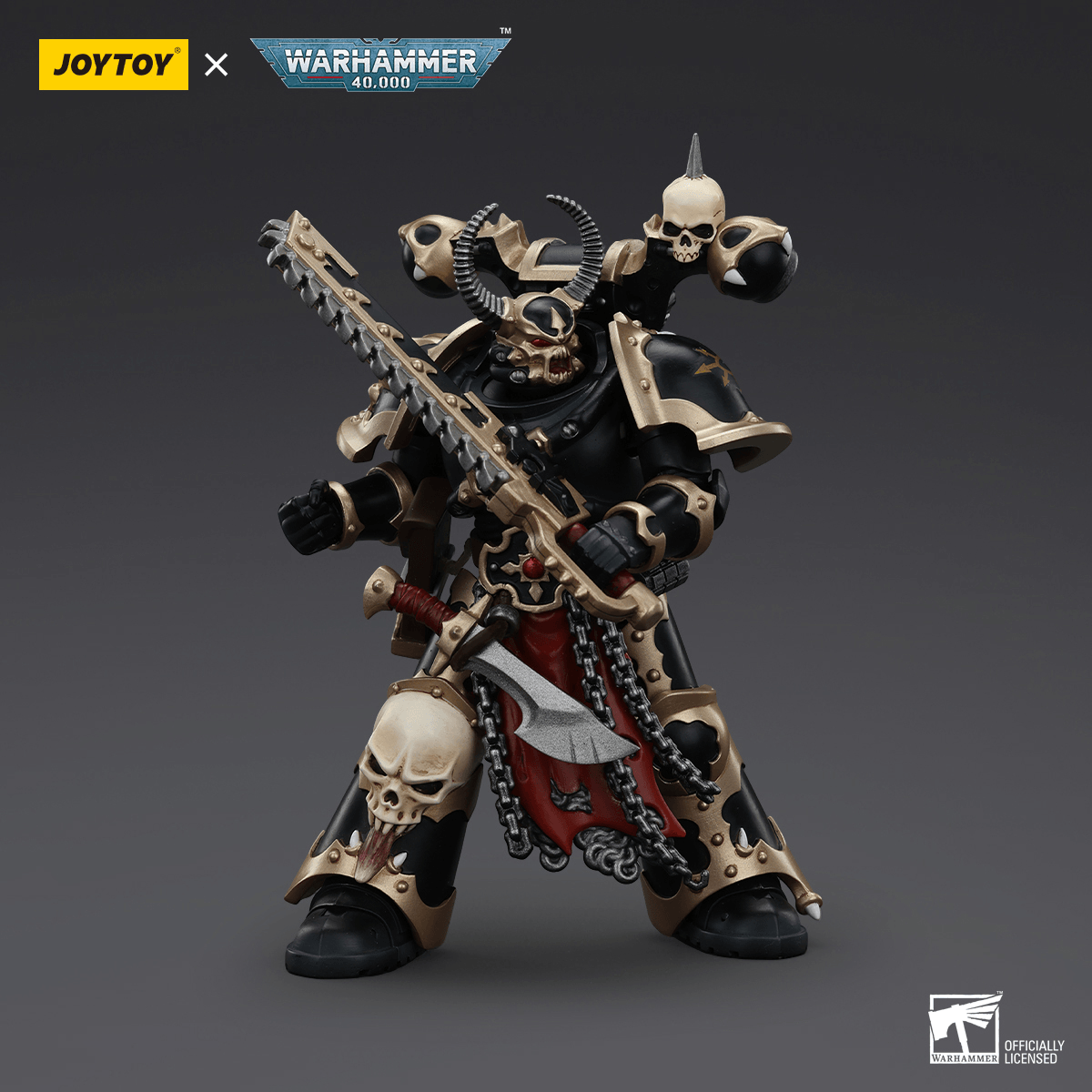 JoyToy Chaos Space Marines Black Legion Chosen With Combi-Melta And Chainsword