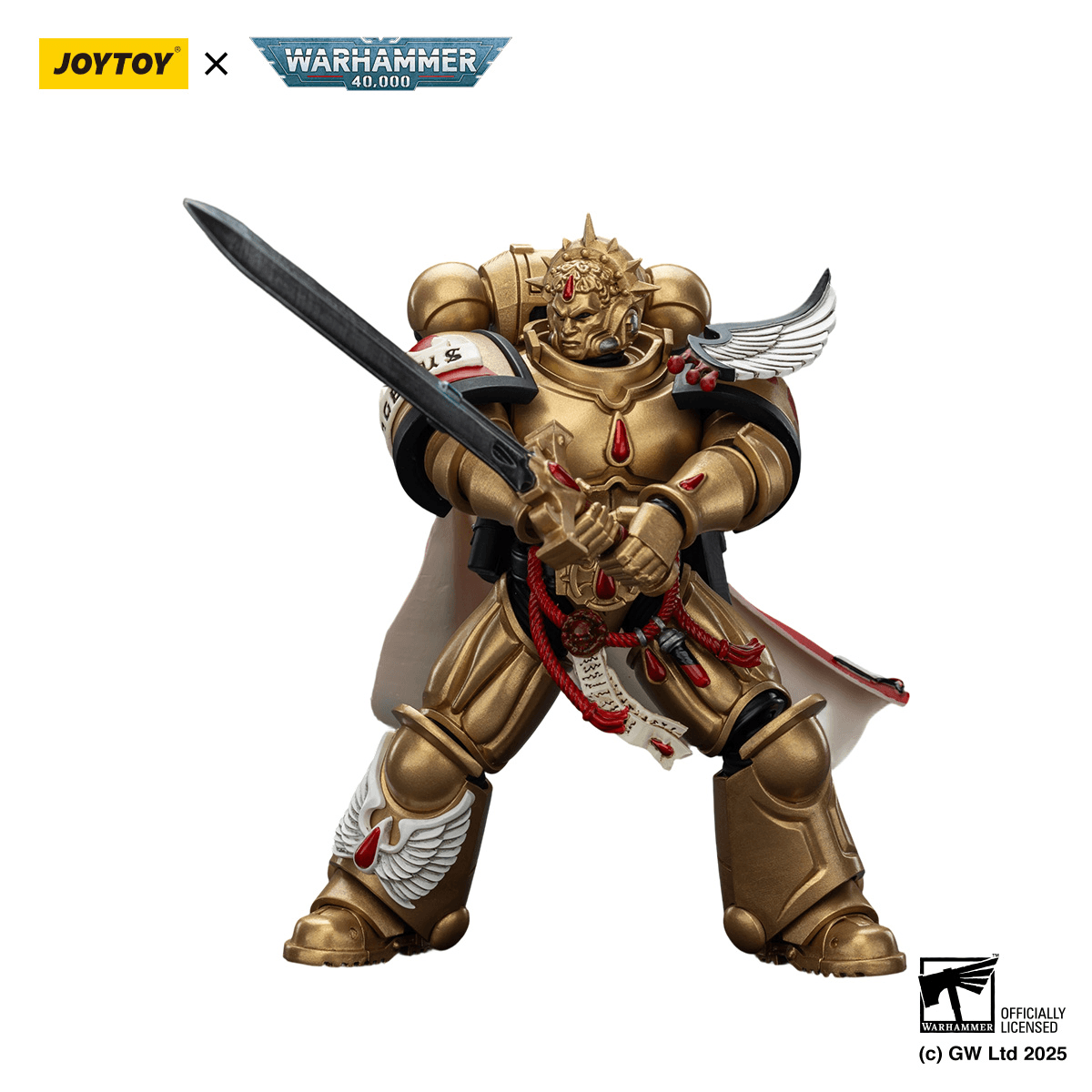 Blood Angels Captain with Heavy Bolt Pistol & Power Sword