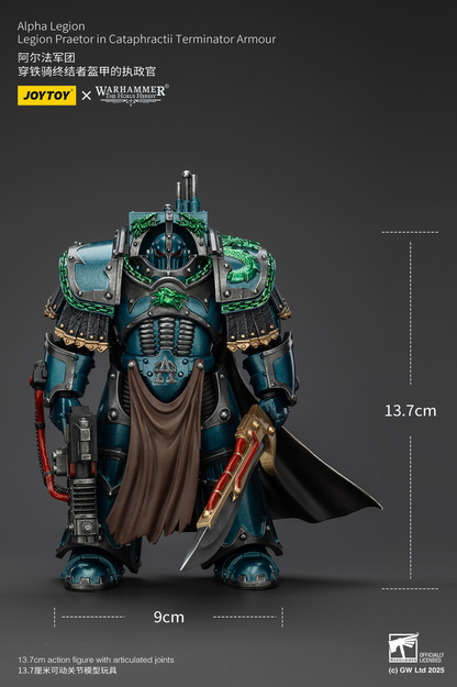 Alpha Legion Legion Praetor in Cataphractii Terminator Armour