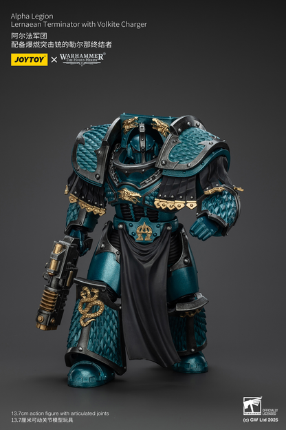 Alpha Legion Lernaean Terminator with Volkite Charger
