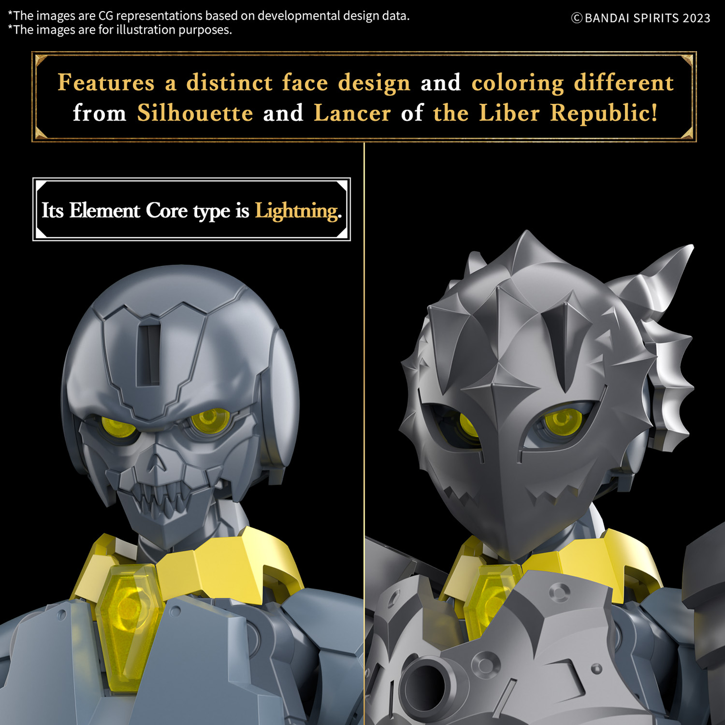 Bandai 30MF Rosan Lancer