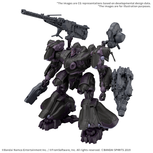 Bandai 30MM Armored Core Fires of Rubicon Arquebus Add VE-40A Open Faith