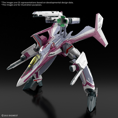 Bandai HG 1/100 VF-31C Siegfried (Mirage Farina Jenius Use)