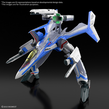 Bandai HG 1/100 VF-31J Siegfried (Hayate Immelmann Use)