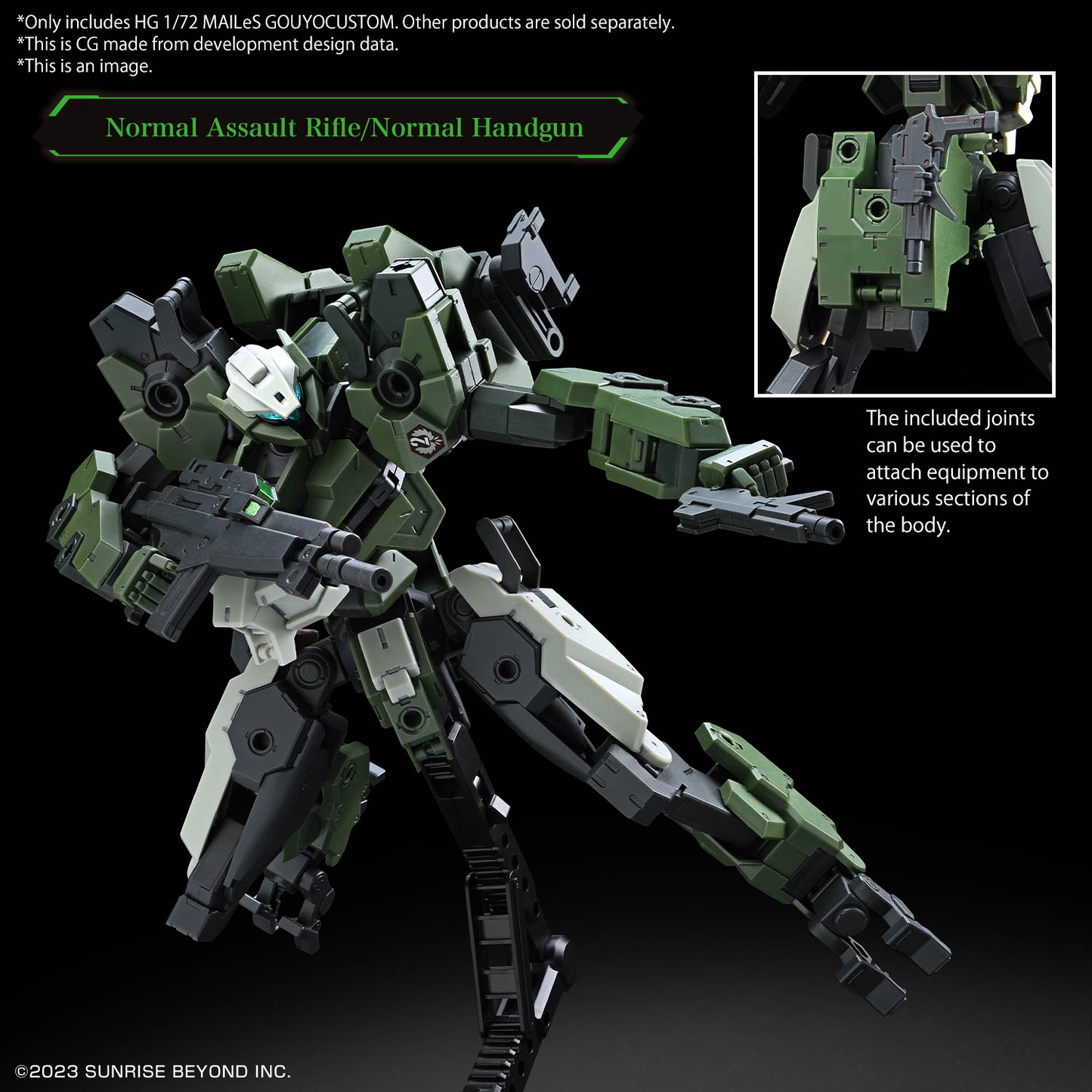 Bandai HG 1/72 MAILeS Gouyocustom
