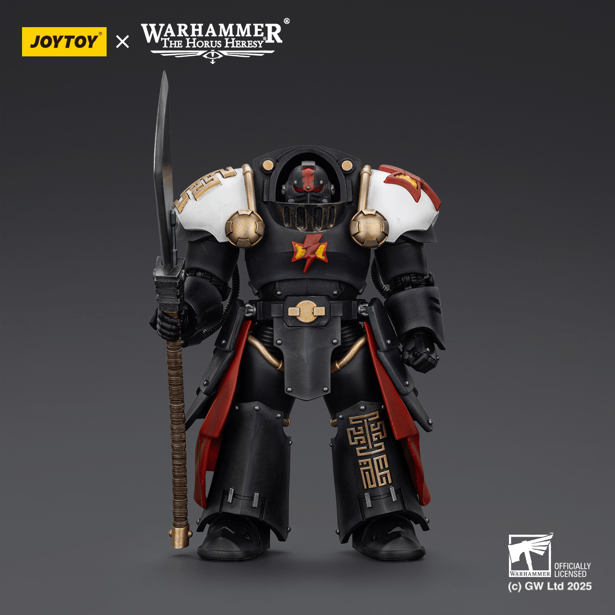 JoyToy White Scars Ebon Keshig Terminator 2 With Power Glaive