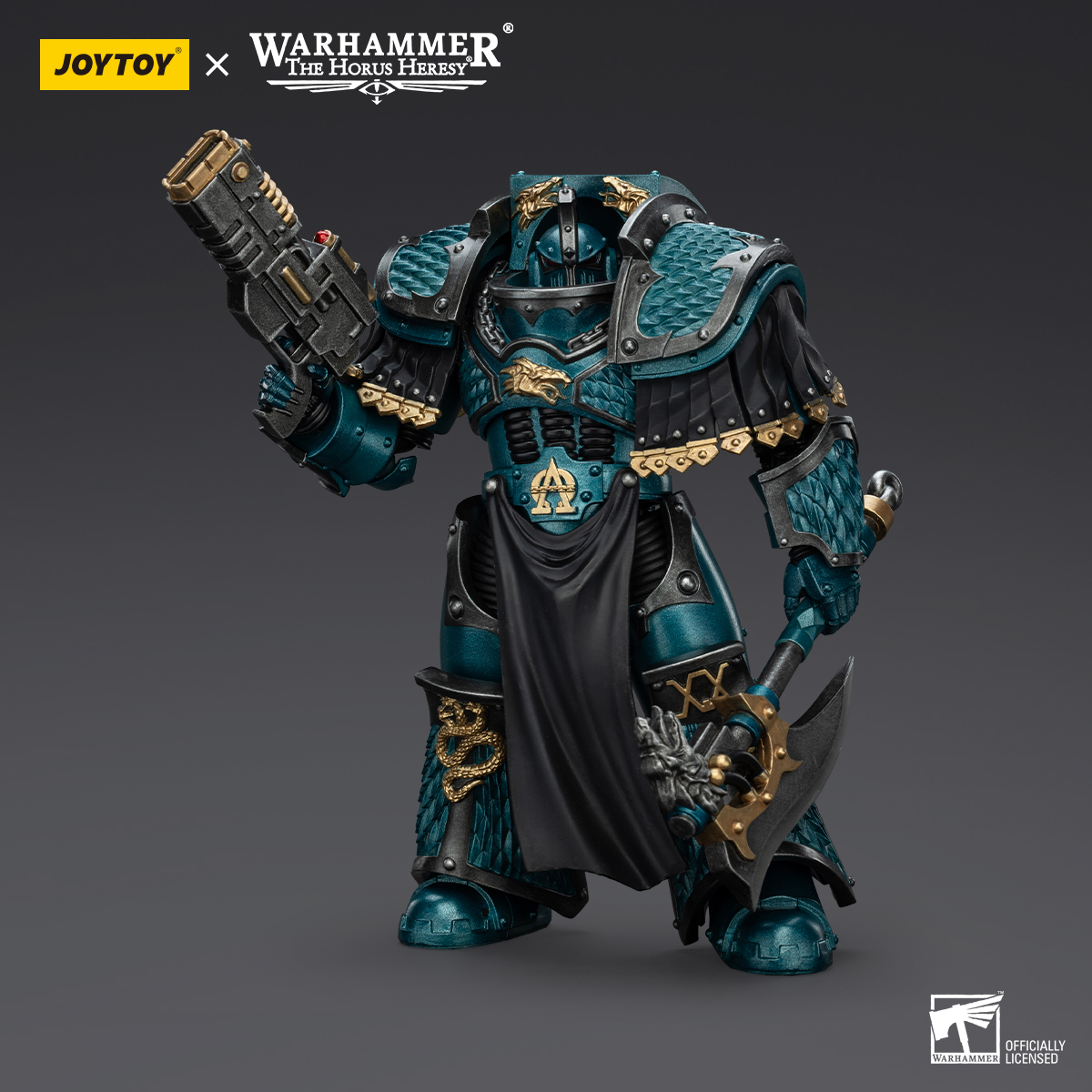 Alpha Legion Lernaean Terminator with Volkite Charger