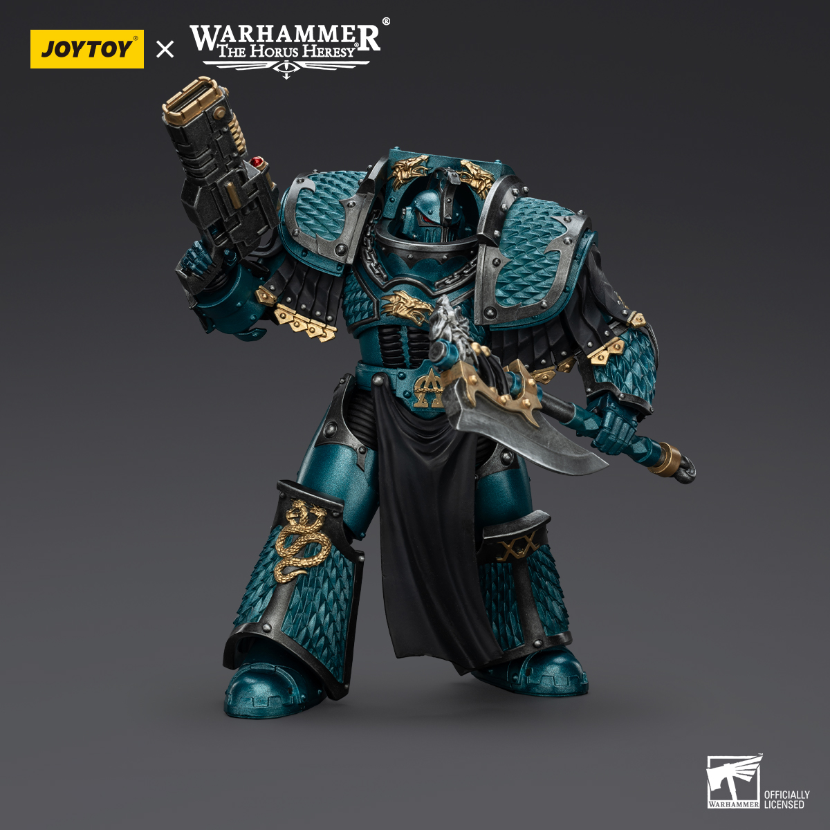 Alpha Legion Lernaean Terminator with Volkite Charger