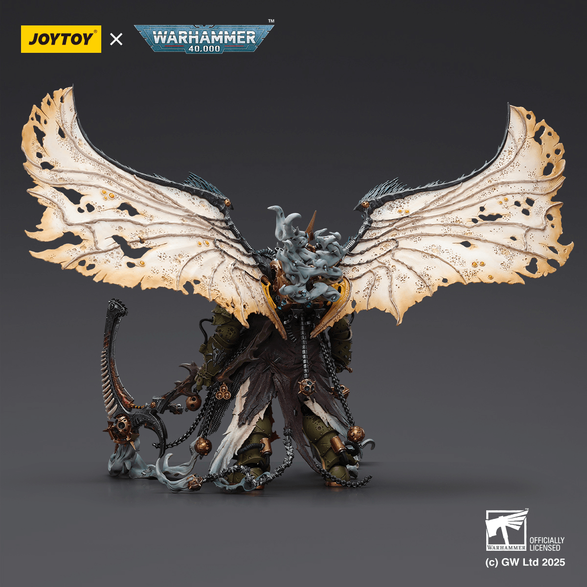 JoyToy Mortarion, Daemon Primarch Of Nurgle With Ancient Weapons