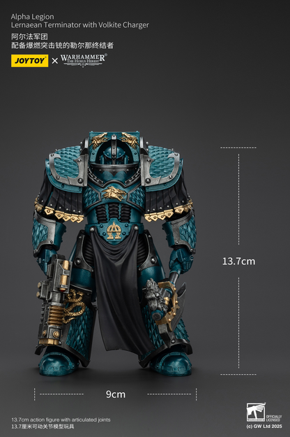 Alpha Legion Lernaean Terminator with Volkite Charger