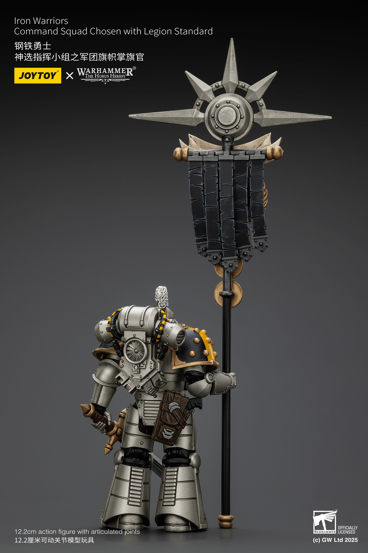 Iron Warriors Command Squad Chosen with Legion Standard