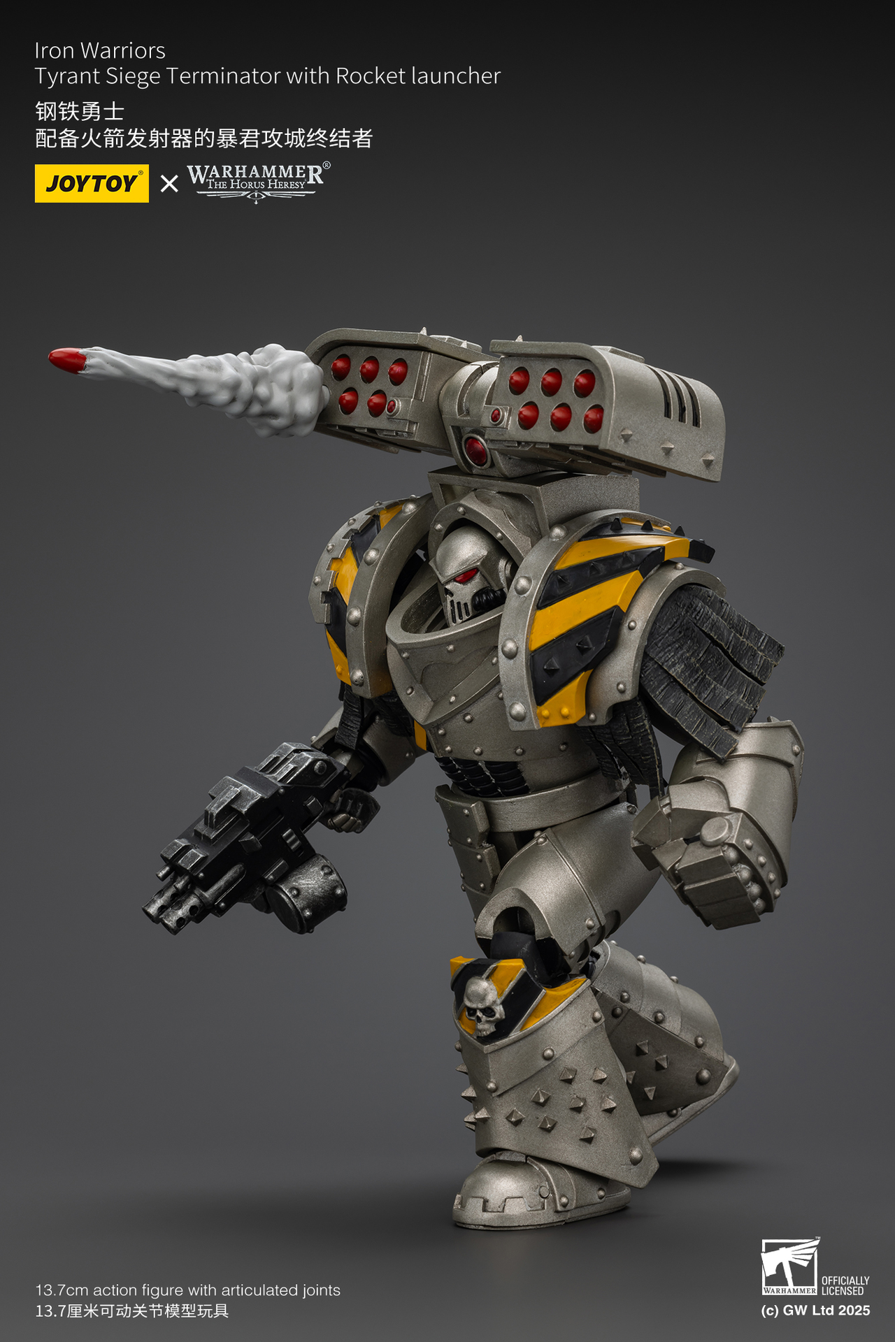 lron Warriors Tyrant Siege Terminator with Rocket launcher JoyToy