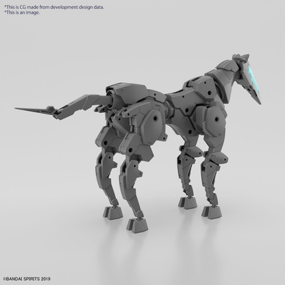 Bandai 30MM 1/144 Extended Armament Vehicle (HORSE MECHA Ver.) [DARK GRAY]