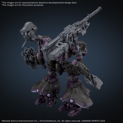 Bandai 30MM Armored Core Fires of Rubicon Arquebus Add VE-40A Open Faith