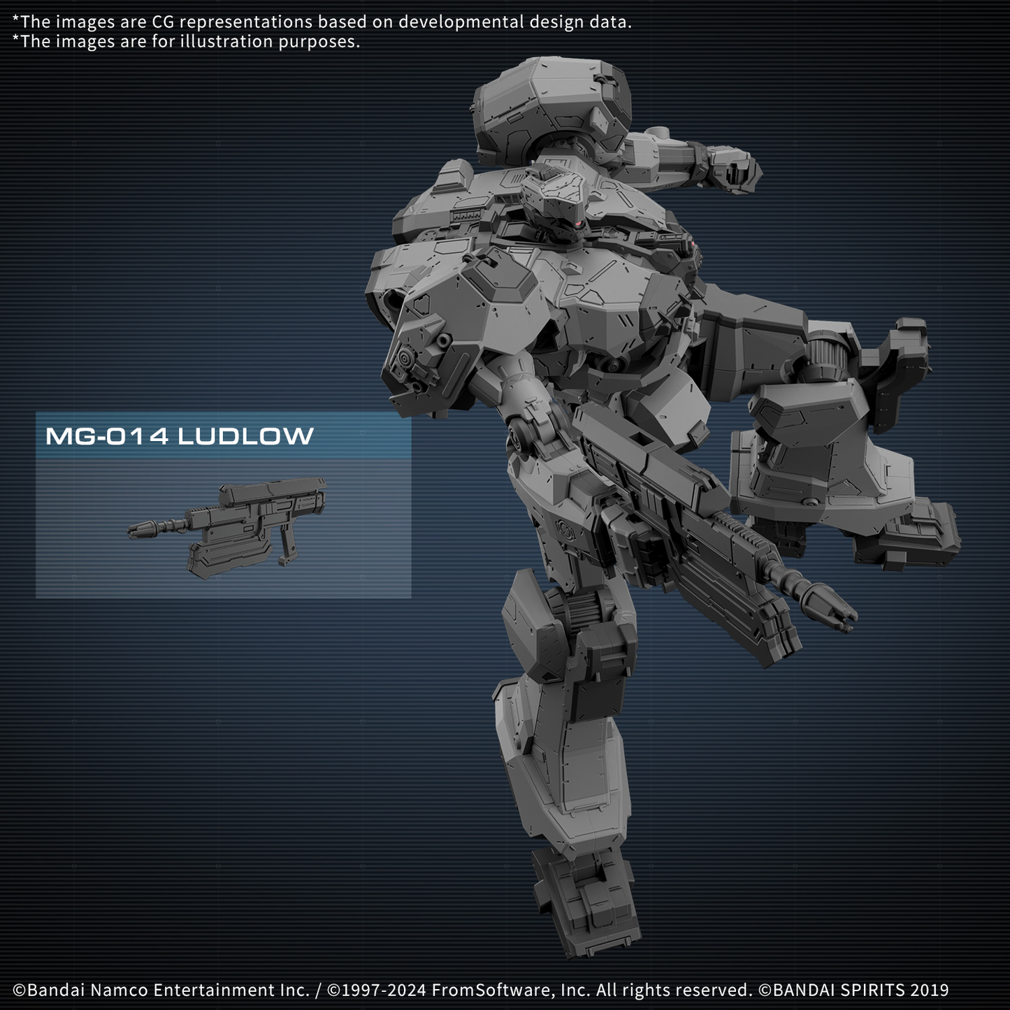 Bandai 30MM Armored Core Fires of Rubicon Balam Industries BD-011 Melander