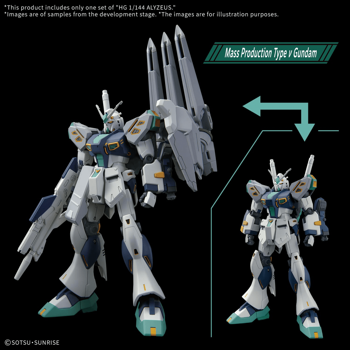 Bandai HG 1/144 Alyzeus