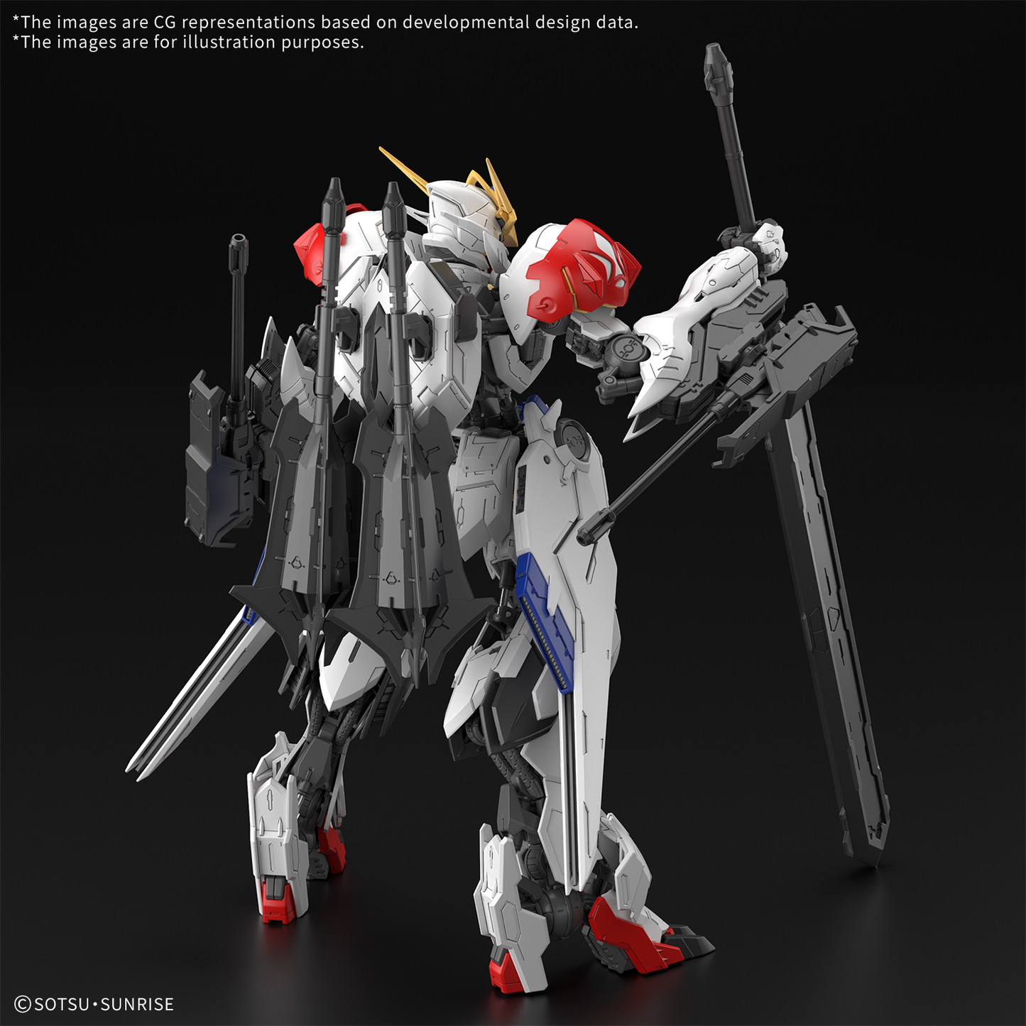 Bandai MG 1/100 Gundam Barbatos Lupus