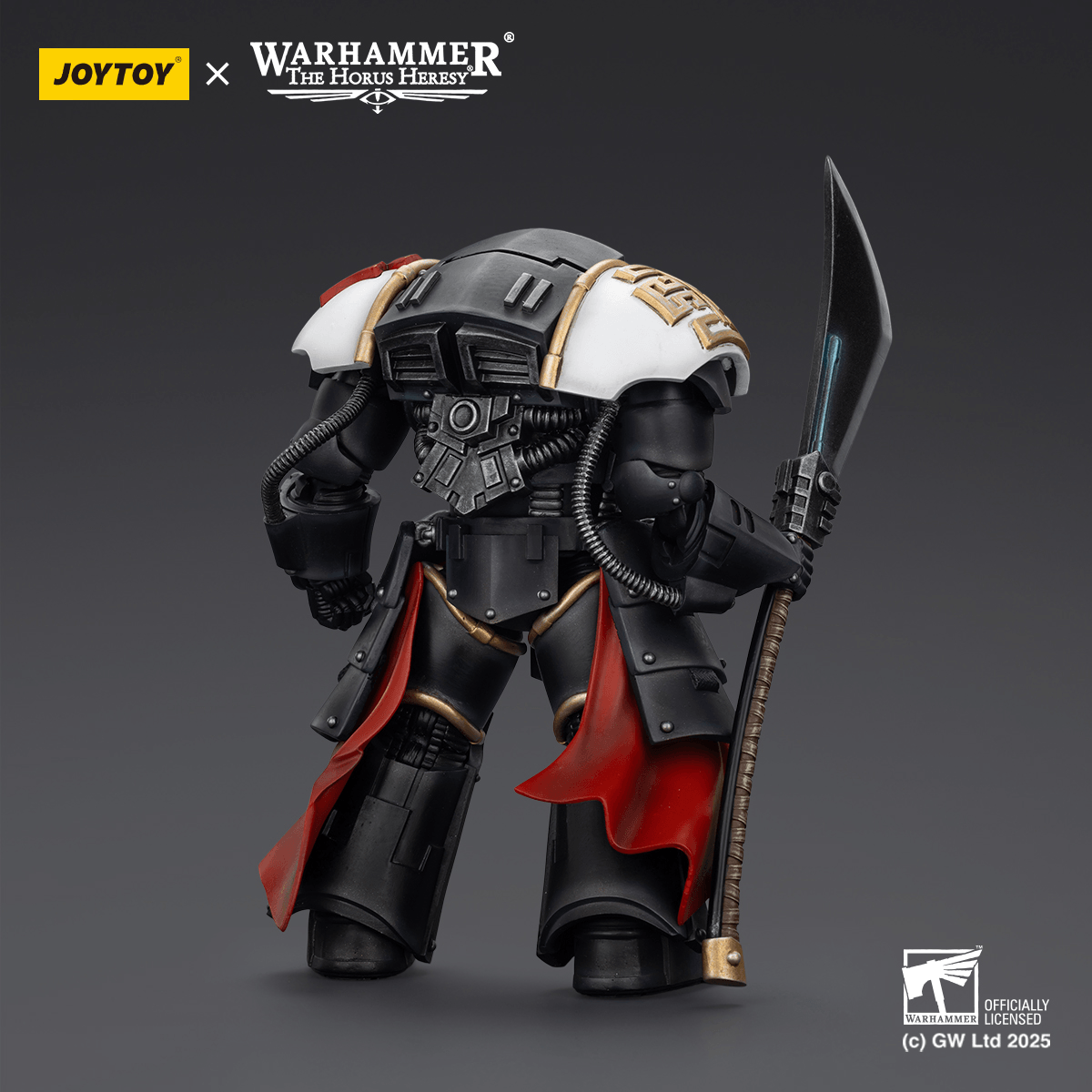 JoyToy White Scars Ebon Keshig Terminator 2 With Power Glaive