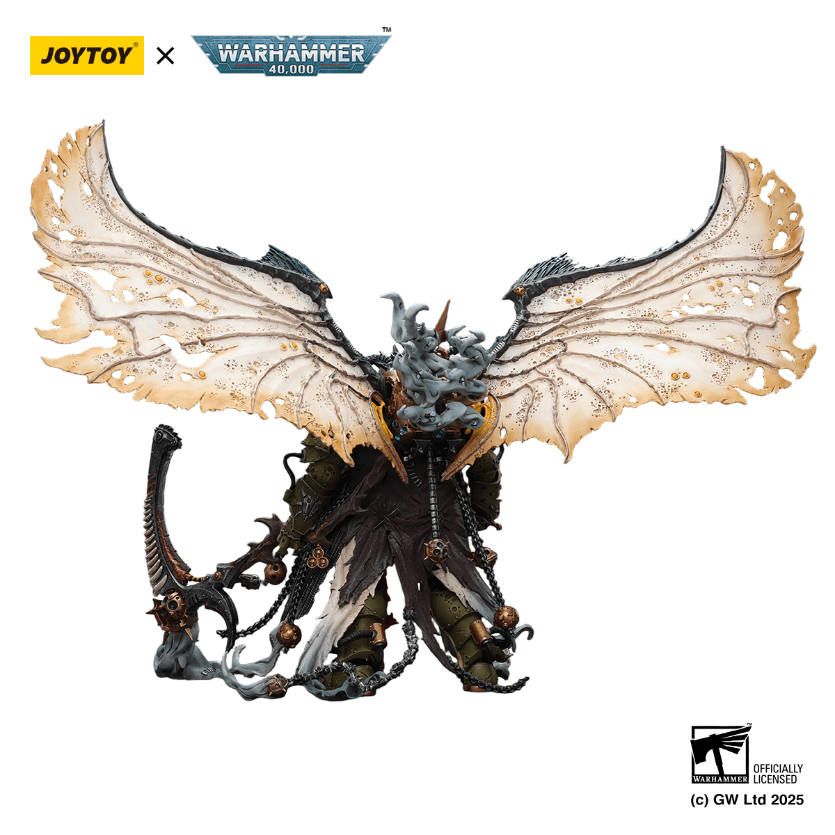 JoyToy Mortarion, Daemon Primarch Of Nurgle With Ancient Weapons