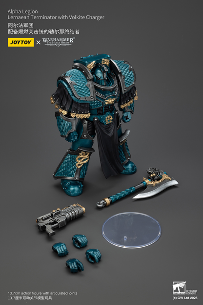 Alpha Legion Lernaean Terminator with Volkite Charger