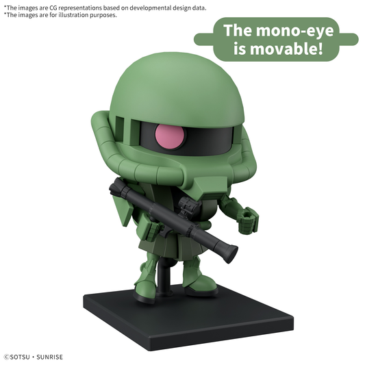 Bandai 1/1 Zakupla-Kun DX Set (With Runner ver. Recreations Parts)