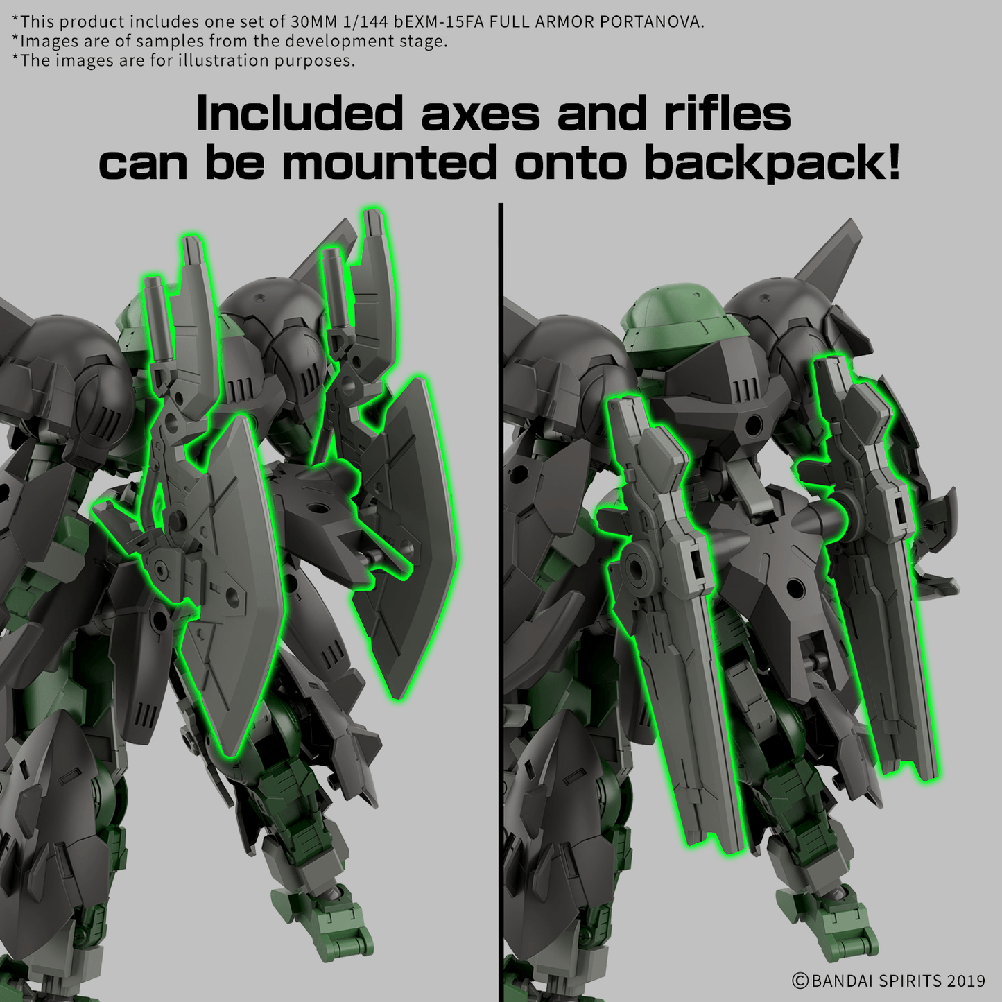 30MM 1/144 bEXM-15FA Full Armor Portnova