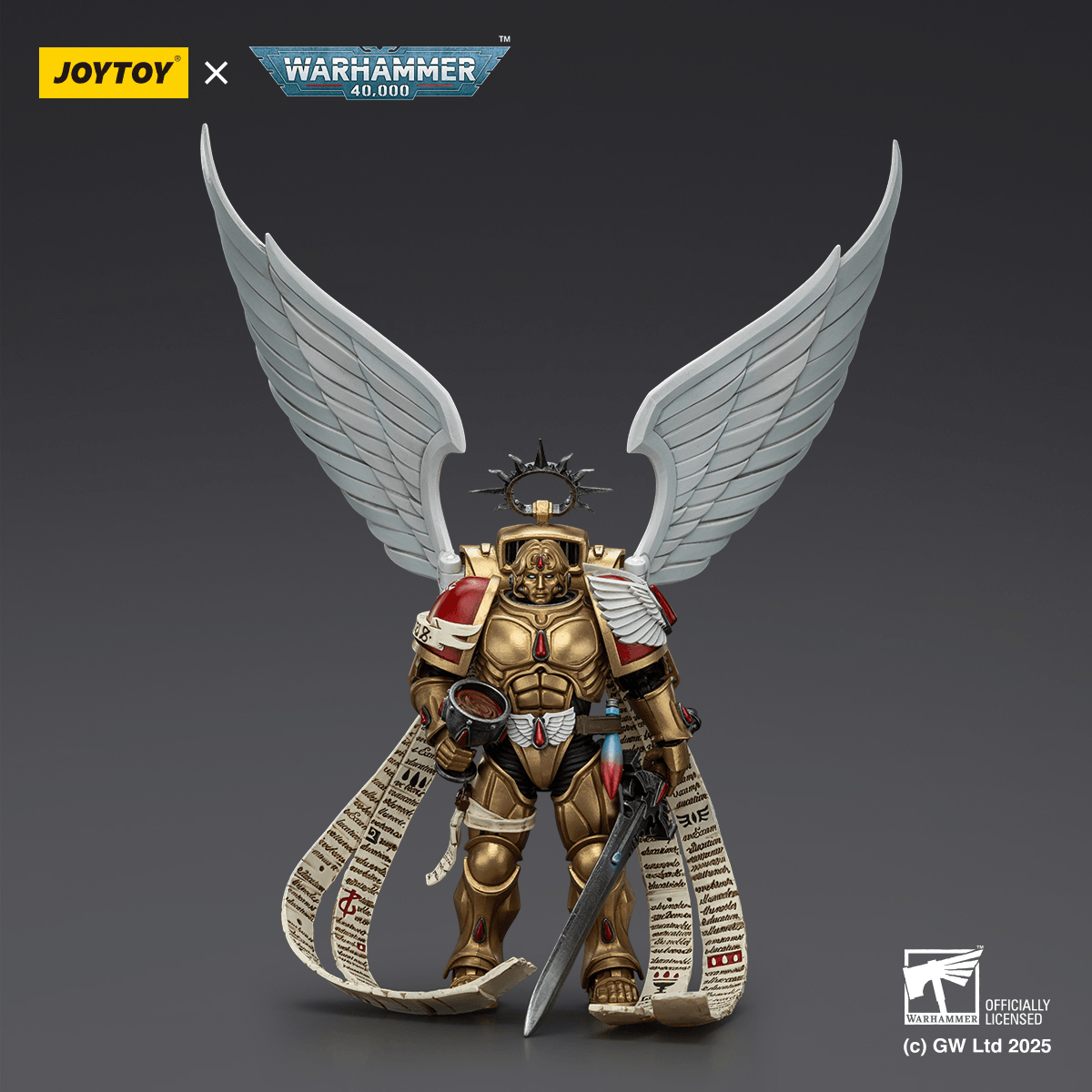 JoyToy Blood Angels The Sanguinor With Encarmine Broadsword