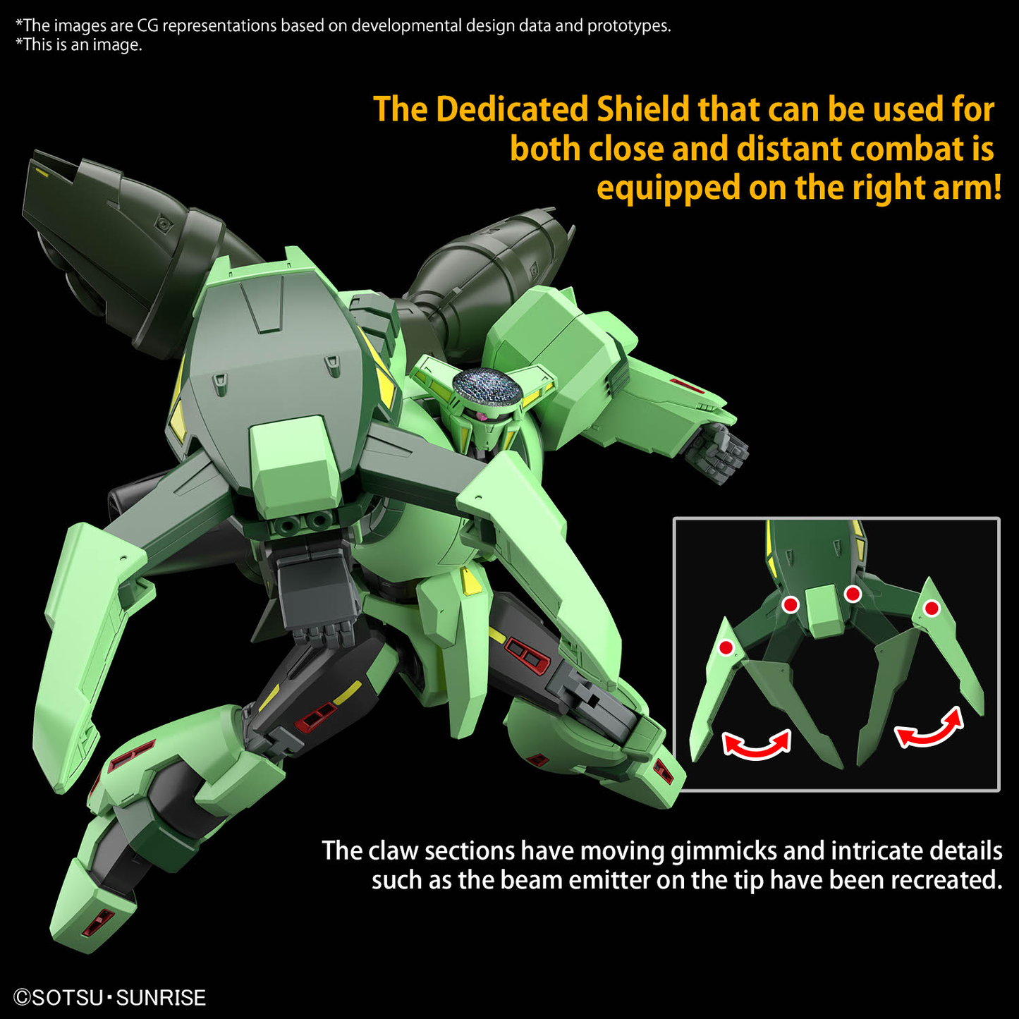 Bandai HG 1/144 Bolinoak-Sammahn