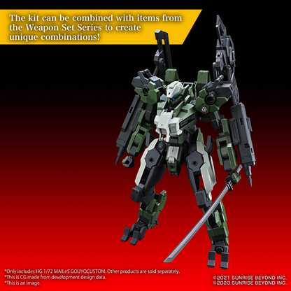 Bandai HG 1/72 MAILeS Gouyocustom