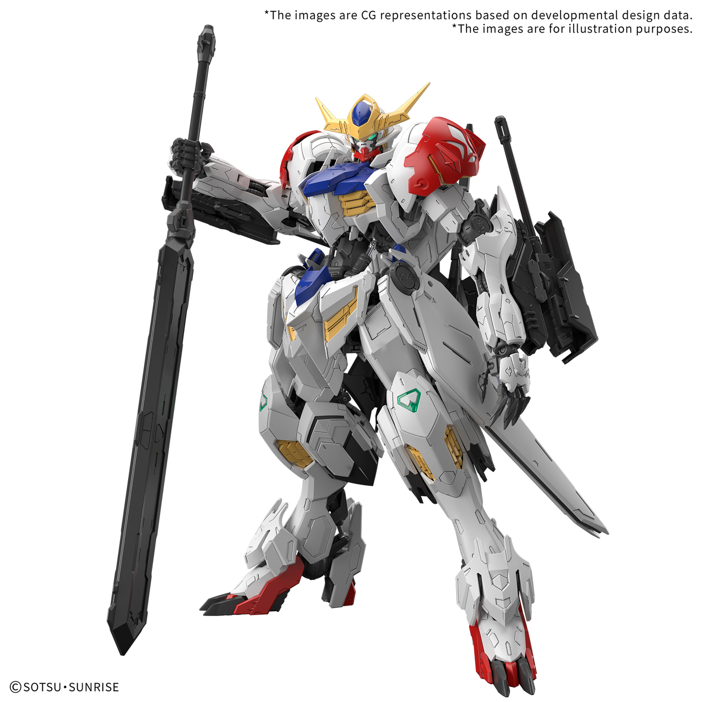 Bandai MG 1/100 Gundam Barbatos Lupus