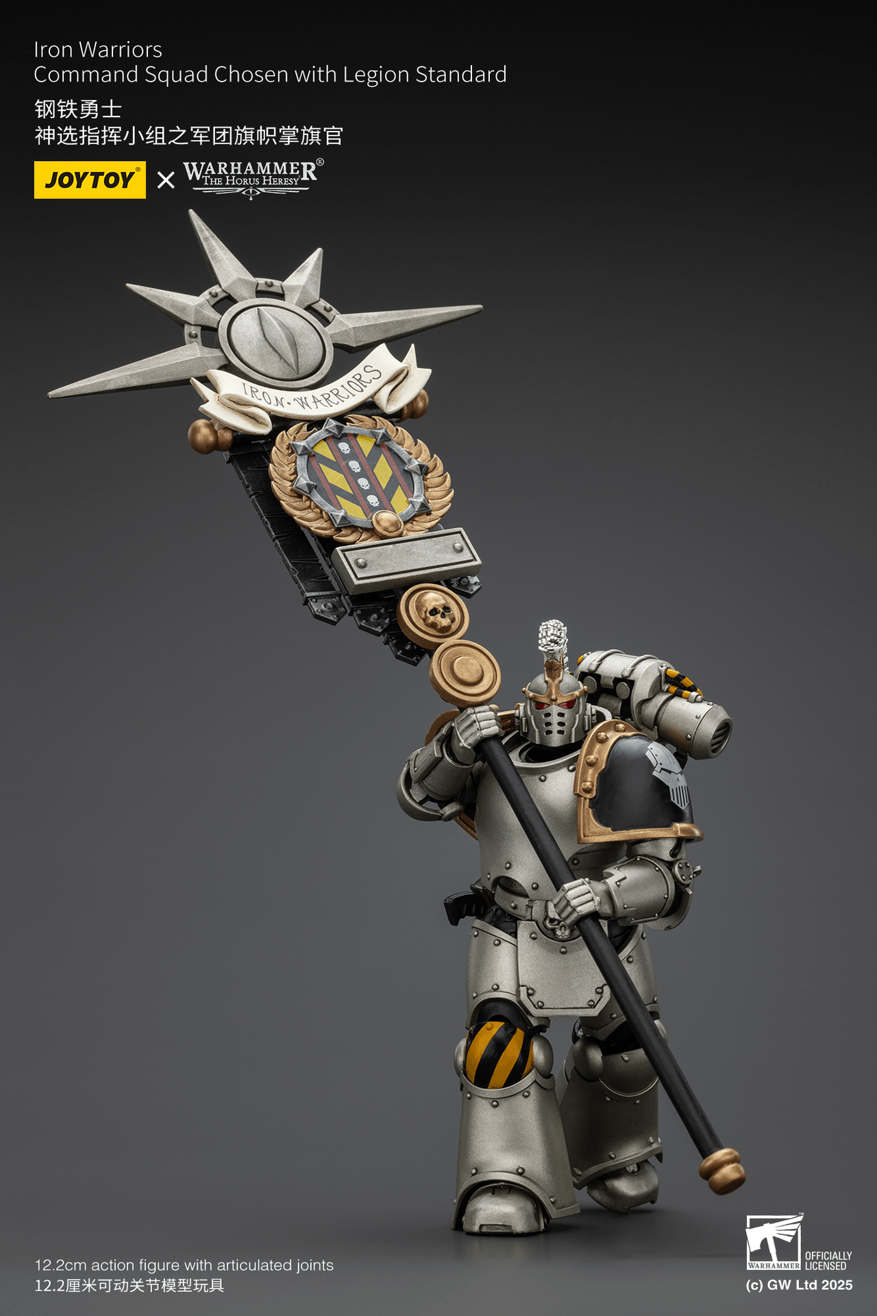 Iron Warriors Command Squad Chosen with Legion Standard