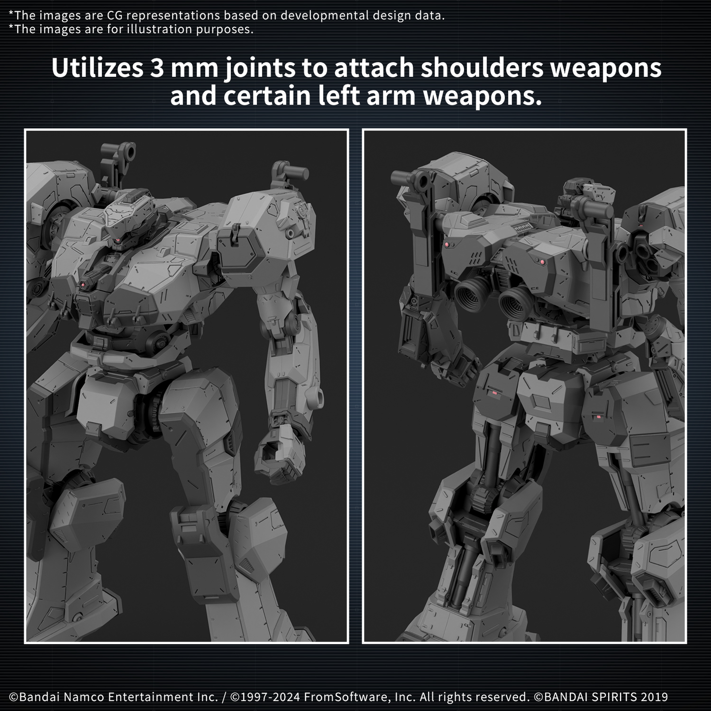 Bandai 30MM Armored Core Fires of Rubicon Balam Industries BD-011 Melander