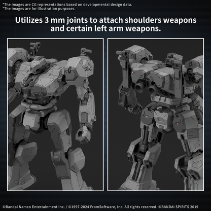 Bandai 30MM Armored Core Fires of Rubicon Balam Industries BD-011 Melander