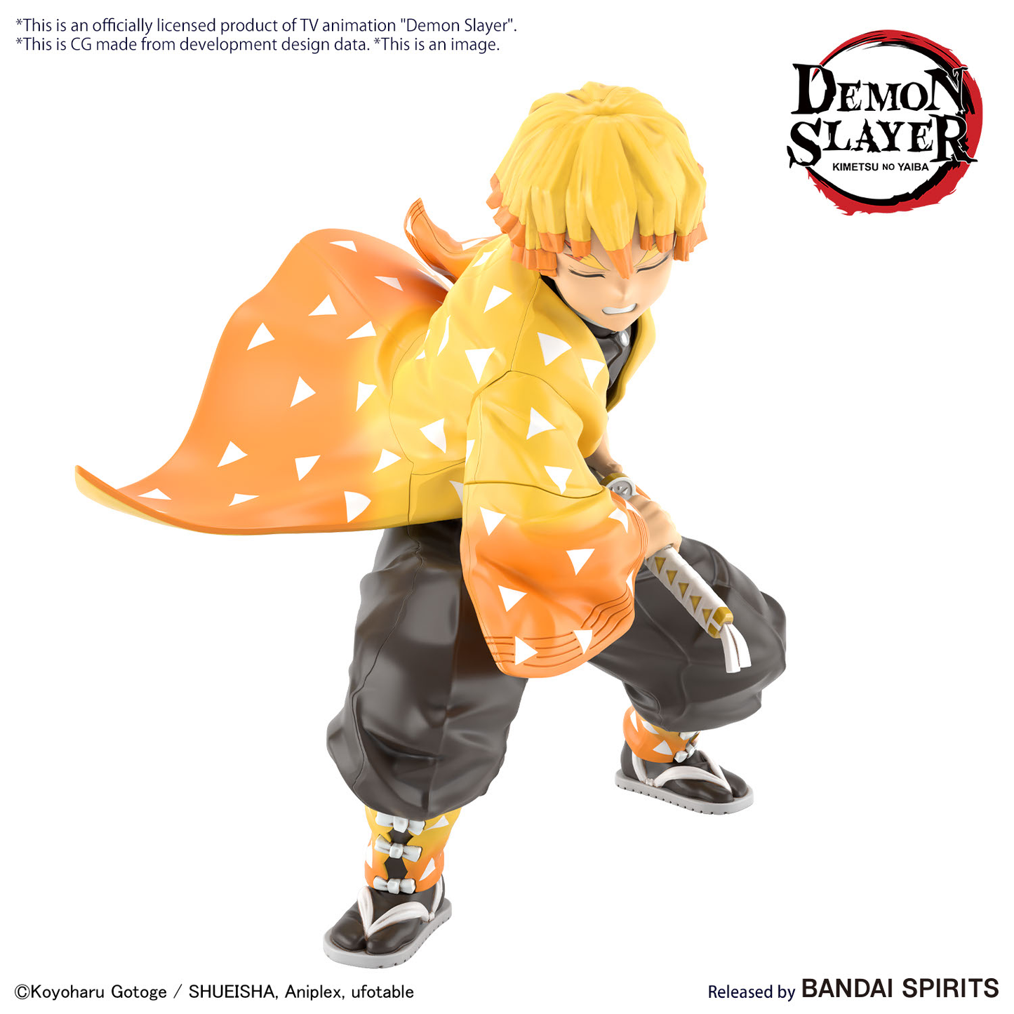 Bandai Demon Slayer Model Kit Agatsuma Zenitsu