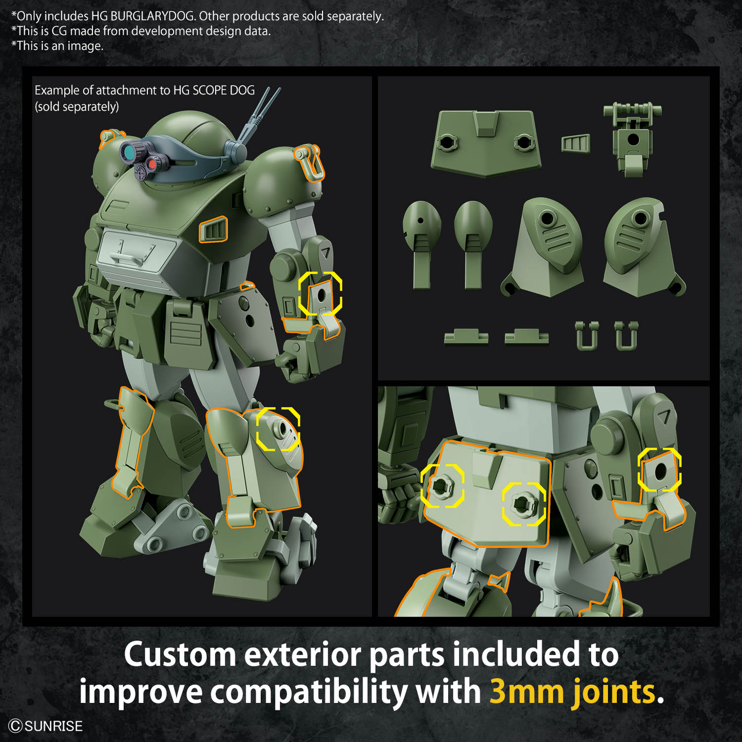 Bandai HG Burglarydog