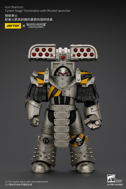 lron Warriors Tyrant Siege Terminator with Rocket launcher JoyToy