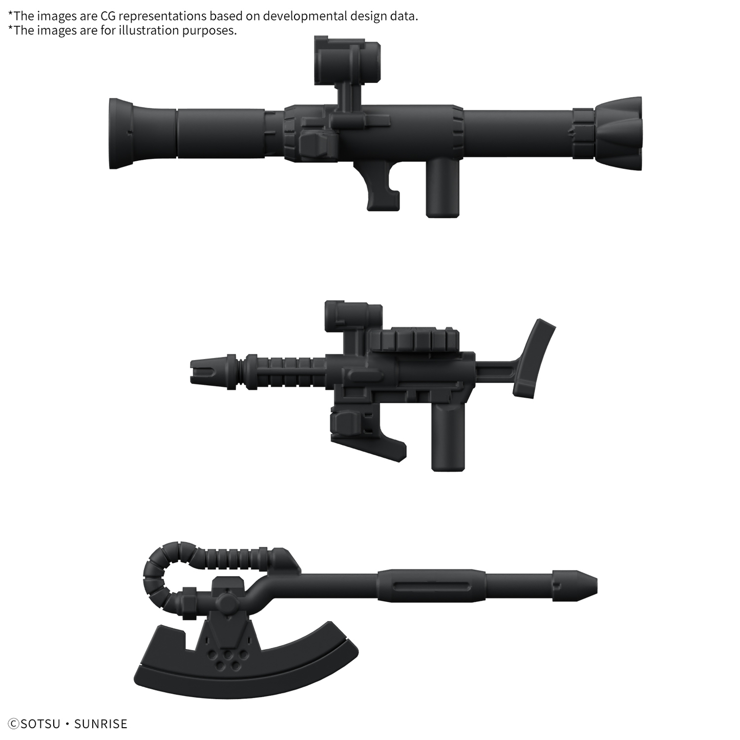 Bandai 1/1 Charzaku-Kun DX Set (With Runner ver. Recreations Parts)