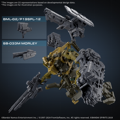 Bandai 30MM Armored Core Fires of Rubicon RaD CC-3000 Wrecker Milk Tooth