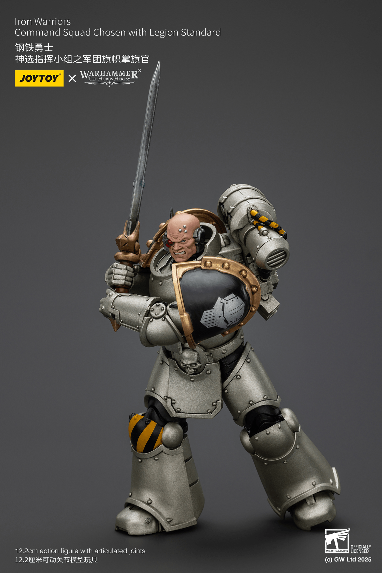 Iron Warriors Command Squad Chosen with Legion Standard