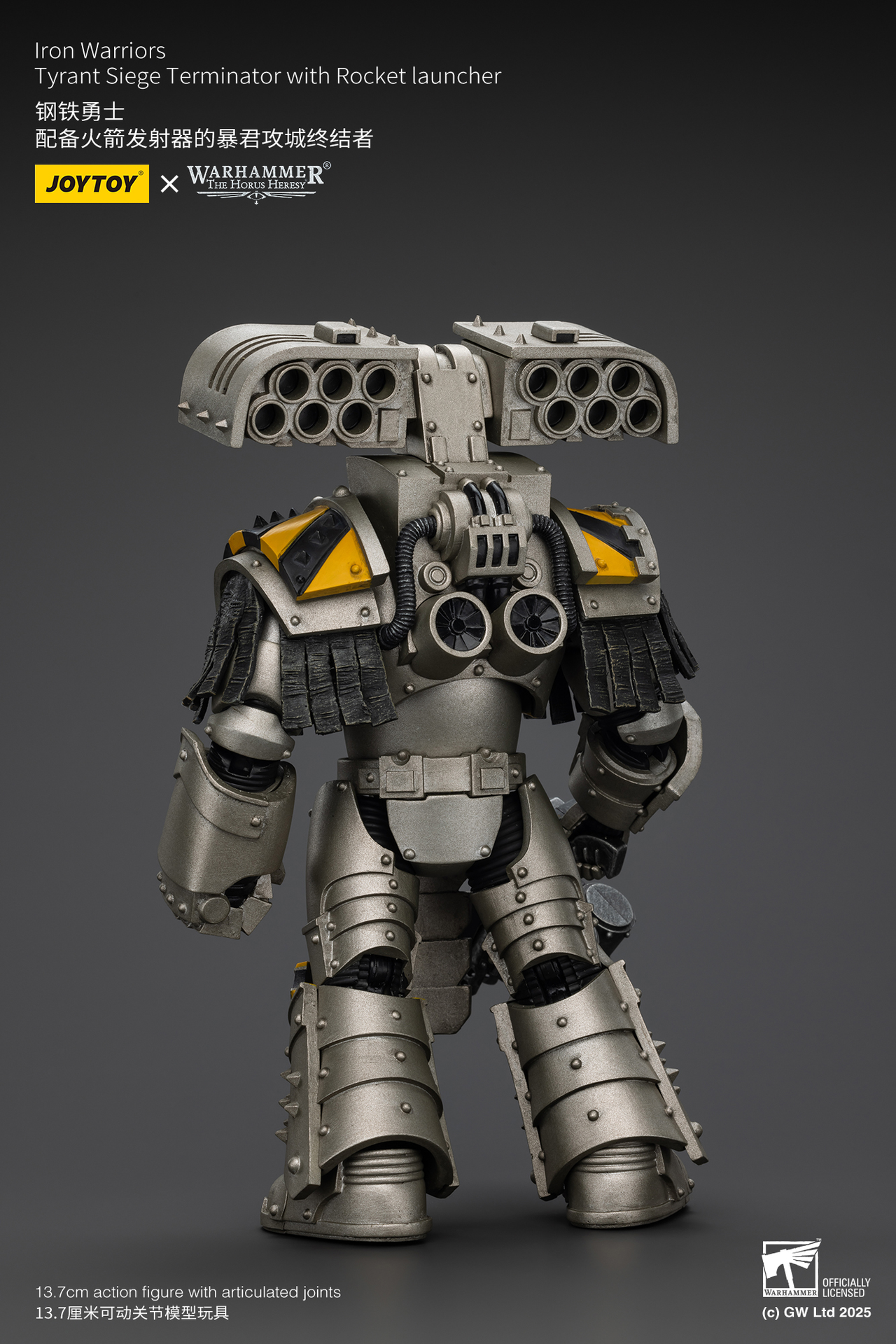 lron Warriors Tyrant Siege Terminator with Rocket launcher JoyToy